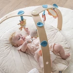 Kép 2/6 - Nattou játszószőnyeg plüss fa játékhíddal Mila, Zoe and Lana