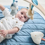 Kép 2/6 - Nattou játszószőnyeg plüss fa játékhíddal Felix and Leo