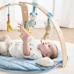 Kép 3/6 - Nattou játszószőnyeg plüss fa játékhíddal Felix and Leo