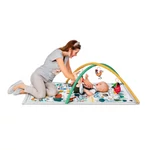 Kép 5/6 - Kinderkraft játszószőnyeg  - Little Gardener játékhíddal sátorral