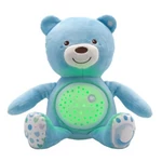 Kép 1/6 - Chicco Baby Bear plüss maci projektorvetítö és éjszakai lámpa kék