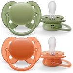 Kép 1/6 - Philips AVENT játszócumi Ultrasoft Premium neutral 18hó 2db