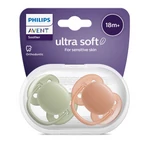Kép 6/6 - Philips AVENT játszócumi Ultrasoft Premium neutral 18hó 2db