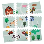 Kép 4/6 - Fillikid szivacspuzzle szőnyeg Farm 93x93cm 6db 3307-01
