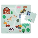 Kép 5/6 - Fillikid szivacspuzzle szőnyeg Farm 93x93cm 6db 3307-01