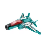 Kép 3/6 - QMAN® 1412 | készségfejlesztő építőjáték | 498 db építőkocka | 6 az 1-ben Árész a szuper robot