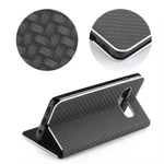 Kép 3/3 - Samsung S10 Plus Luna Carbon Könyvtok - Fekete (CK40266)