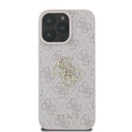 Kép 4/7 - GUESS case for IPHONE 16 Pro Max GUHCP16X4GMGPI (4G PU Big Logo) pink