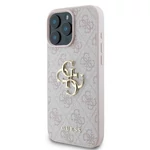 Kép 2/7 - GUESS case for IPHONE 16 Pro Max GUHCP16X4GMGPI (4G PU Big Logo) pink