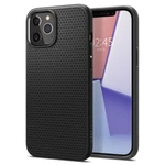 Kép 1/2 - Apple iPhone 12/12 Pro Spigen liquid air prémium hátlap tok (Fekete)