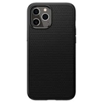 Kép 2/2 - Apple iPhone 12/12 Pro Spigen liquid air prémium hátlap tok (Fekete)